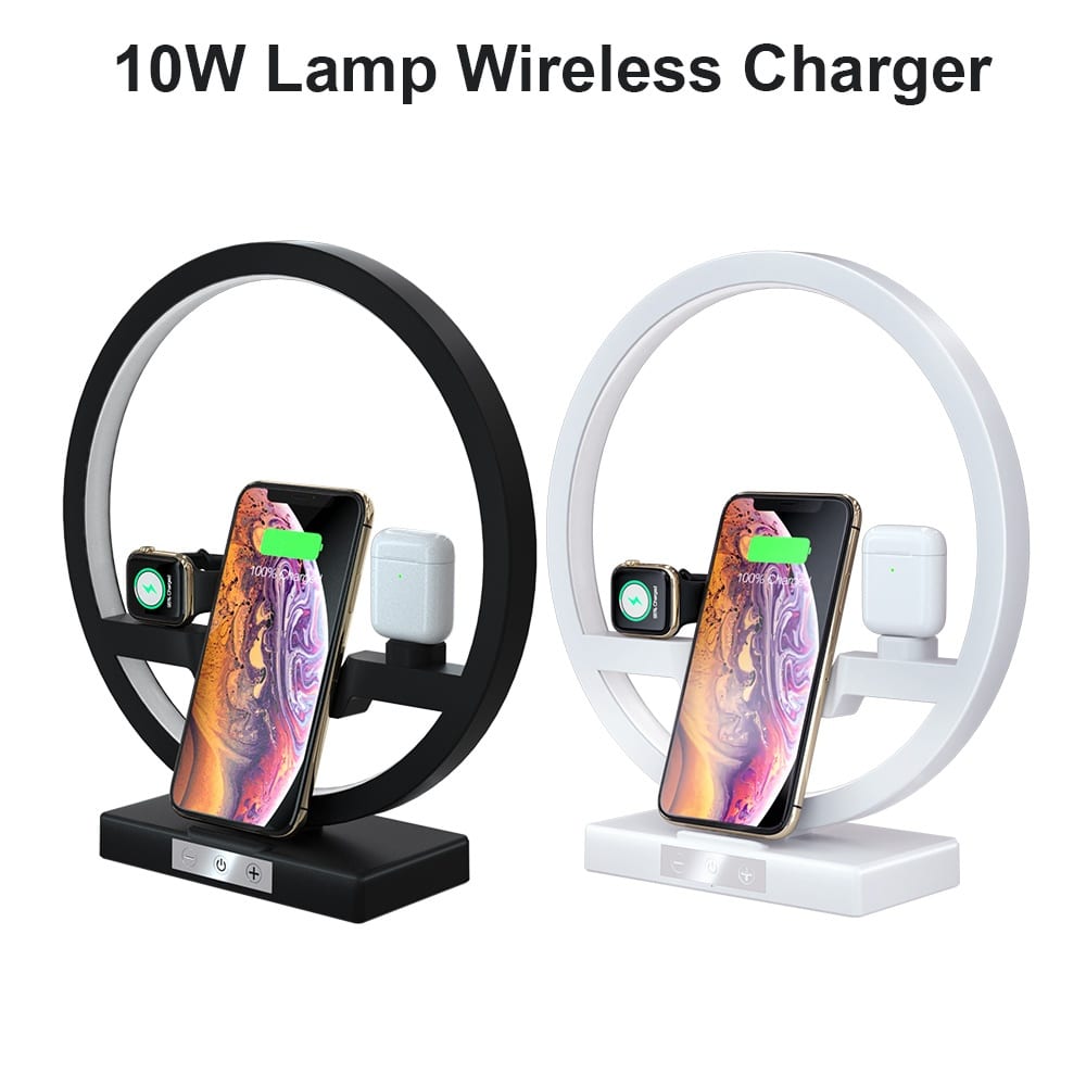 Wireless Charger Stand Table Lamp
